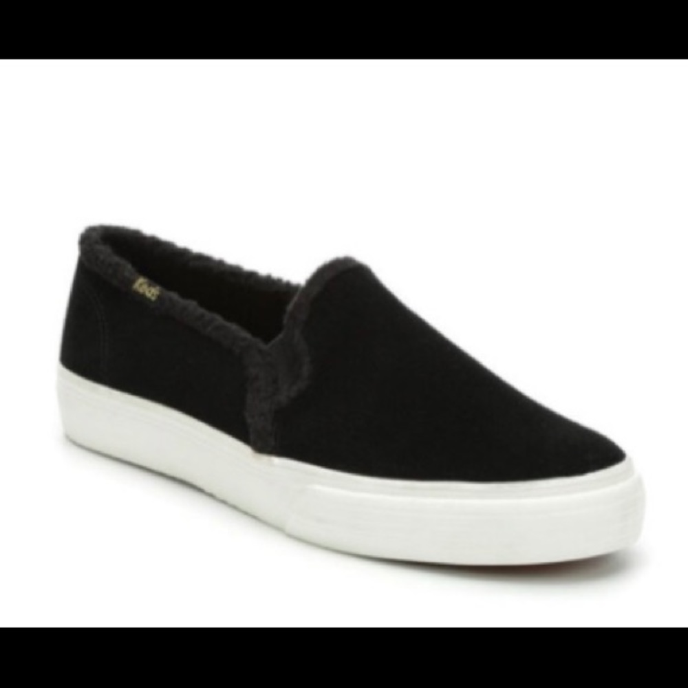 Keds Double Decker Suede black Shearling